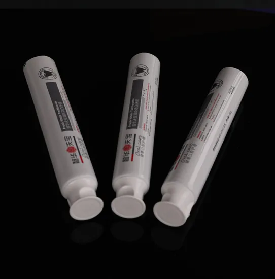 Tubo di plastica per dentifricio laminato Abl con contenitore per unguento per imballaggio cosmetico con ugello allungato